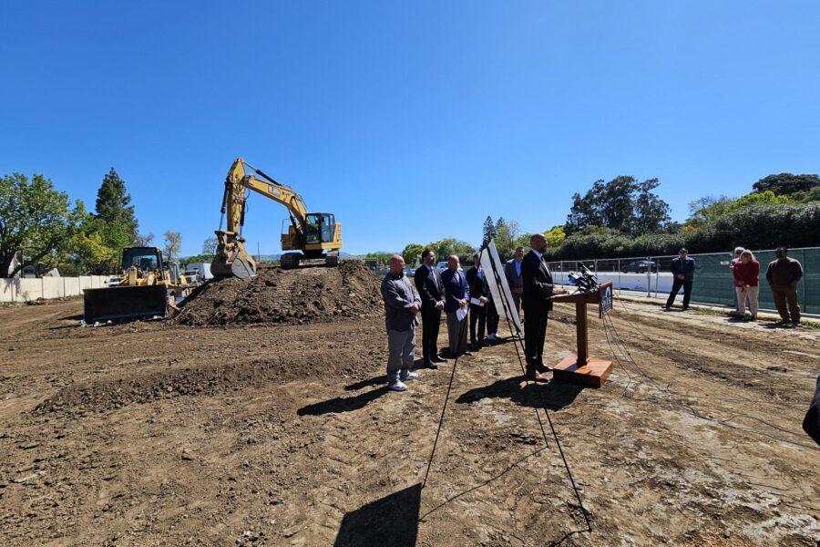 Ground Breaking for the new San Jose Interim Housing.