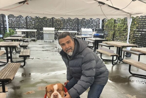 Dental clinic patient at LifeMoves