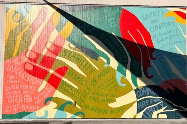 A Collective Vision: A New Mural at the Navigation Center