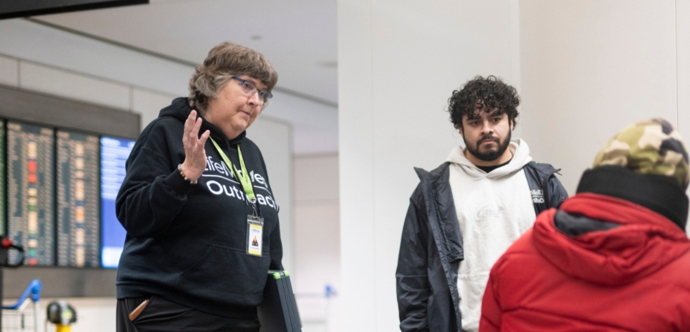 More and more people experiencing homelessness have been staying at airports